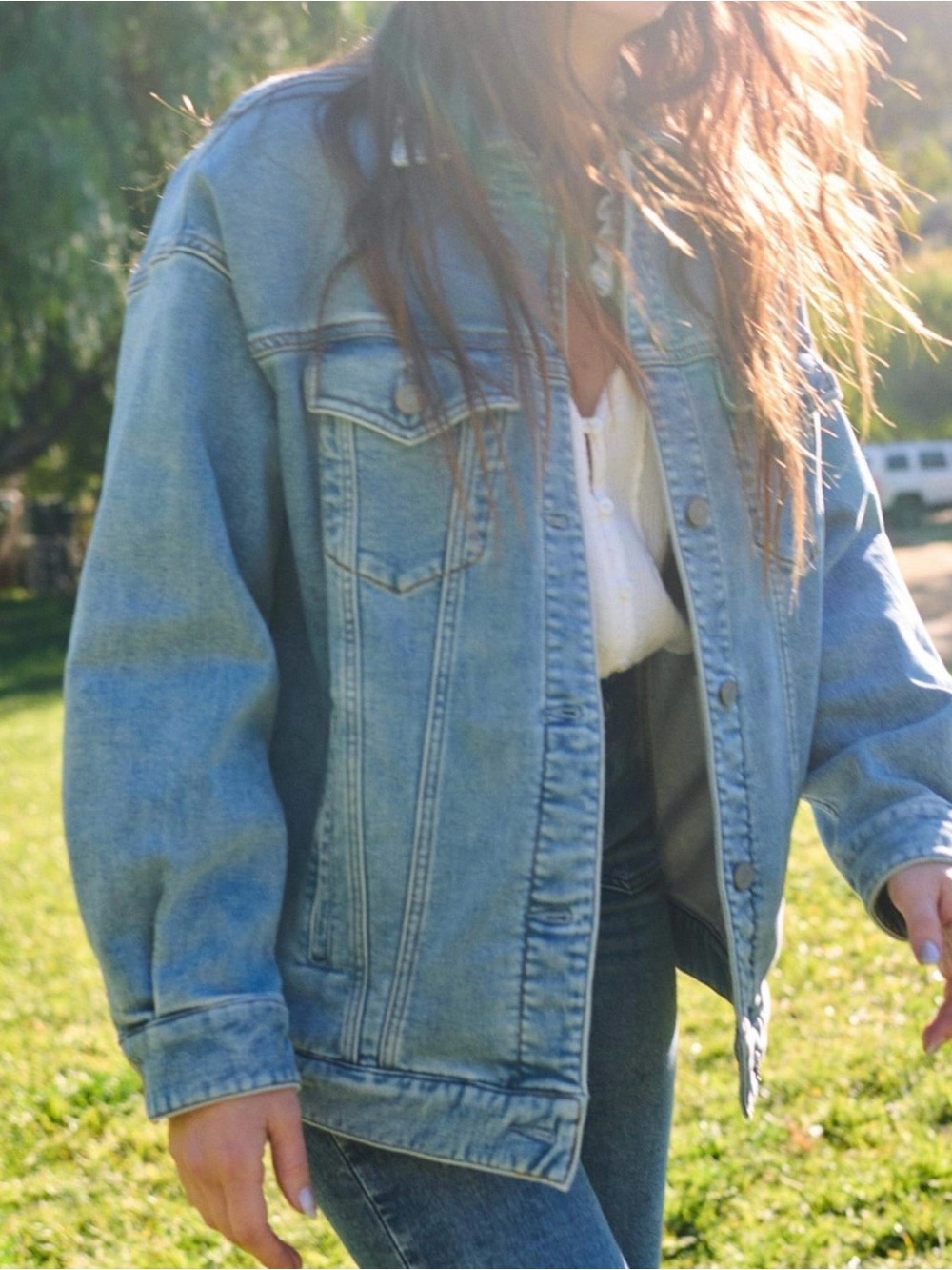 Stretch Terry Trucker Jacket